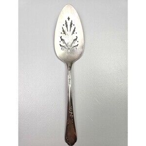 Meadowbrook (Silverplate 1936)  By Oneida Pie Server Pierced